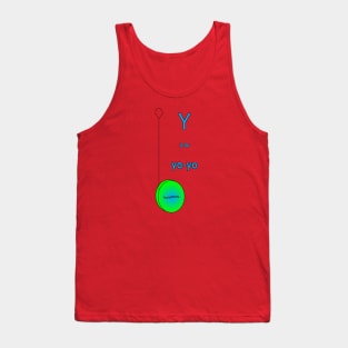 Y is for yoyo Tank Top